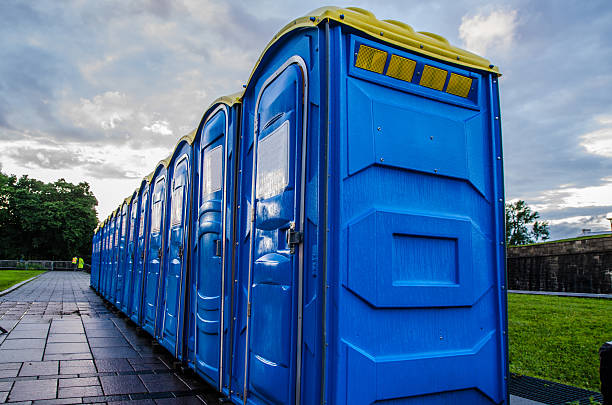Porta potty delivery and setup in South Wenatchee, WA